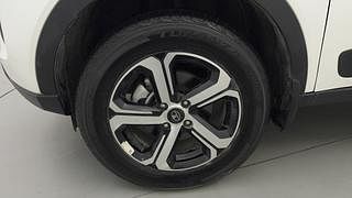 Used 2023 Tata Nexon XZ Plus S Petrol Manual tyres LEFT FRONT TYRE RIM VIEW