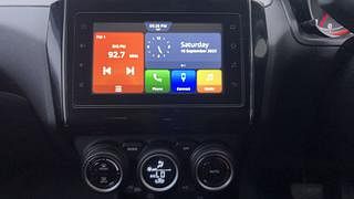 Used 2021 Maruti Suzuki Swift ZXI AMT Petrol Automatic interior MUSIC SYSTEM & AC CONTROL VIEW