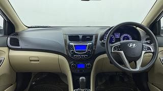 Used 2013 Hyundai Verna [2011-2015] Fluidic 1.6 VTVT SX Petrol Manual interior DASHBOARD VIEW