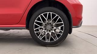 Used 2021 Volkswagen Polo [2018-2022] Trendline 1.0 (P) Petrol Manual tyres LEFT REAR TYRE RIM VIEW
