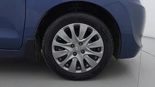 Used 2018 Maruti Suzuki Baleno [2015-2019] Zeta AT Petrol Petrol Automatic tyres RIGHT FRONT TYRE RIM VIEW