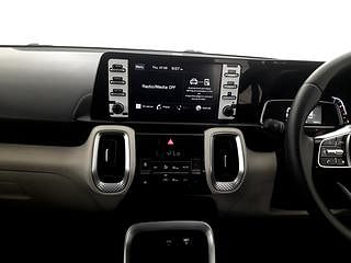 Used 2020 Kia Sonet HTX 1.0 iMT Petrol Manual interior MUSIC SYSTEM & AC CONTROL VIEW