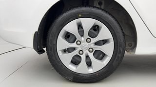 Used 2019 Hyundai Xcent [2017-2019] S Petrol Petrol Manual tyres RIGHT REAR TYRE RIM VIEW