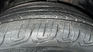 Used 2021 Volkswagen Taigun GT 1.5 TSI MT Petrol Manual tyres LEFT FRONT TYRE TREAD VIEW