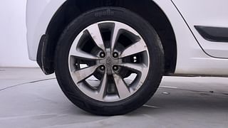 Used 2014 Hyundai Elite i20 [2014-2018] Asta 1.4 CRDI Diesel Manual tyres RIGHT REAR TYRE RIM VIEW