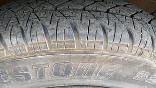 Used 2014 Maruti Suzuki Ritz [2012-2017] Vxi Petrol Manual tyres RIGHT FRONT TYRE TREAD VIEW