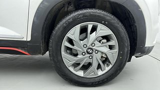 Used 2021 Hyundai Creta SX OPT Turbo DCT Petrol Petrol Automatic tyres RIGHT FRONT TYRE RIM VIEW