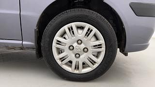 Used 2011 Hyundai Santro Xing [2007-2014] GL Petrol Manual tyres RIGHT FRONT TYRE RIM VIEW