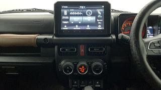 Used 2023 Maruti Suzuki Jimny Alpha 1.5l Petrol AT Petrol Automatic interior MUSIC SYSTEM & AC CONTROL VIEW