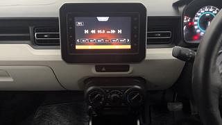Used 2021 Maruti Suzuki Ignis Zeta AMT Petrol Petrol Automatic interior MUSIC SYSTEM & AC CONTROL VIEW