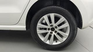 Used 2014 Volkswagen Polo [2013-2015] GT TSI Petrol Automatic tyres LEFT REAR TYRE RIM VIEW