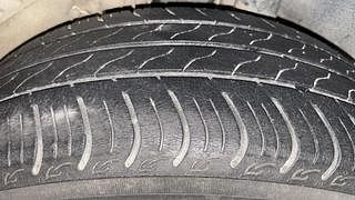 Used 2012 Ford Figo [2010-2015] Duratorq Diesel Titanium 1.4 Diesel Manual tyres LEFT REAR TYRE TREAD VIEW