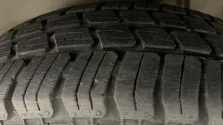 Used 2013 Maruti Suzuki Alto K10 [2010-2014] VXi Petrol Manual tyres LEFT FRONT TYRE TREAD VIEW