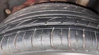 Used 2017 Ford Figo [2015-2019] Titanium1.5 TDCi Diesel Manual tyres LEFT REAR TYRE TREAD VIEW