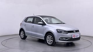 Used 2015 Volkswagen Polo [2014-2020] Highline 1.5 (D) Diesel Manual exterior RIGHT FRONT CORNER VIEW