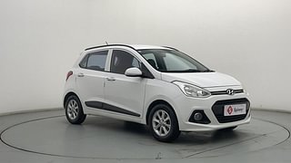 Used 2015 Hyundai Grand i10 [2013-2017] Asta AT 1.2 Kappa VTVT Petrol Automatic exterior RIGHT FRONT CORNER VIEW