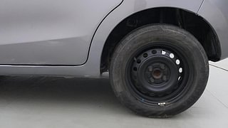 Used 2016 Maruti Suzuki Celerio VXI AMT Petrol Automatic tyres LEFT REAR TYRE RIM VIEW