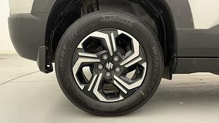 Used 2023 Maruti Suzuki Brezza ZXI Plus AT Petrol Automatic tyres RIGHT REAR TYRE RIM VIEW