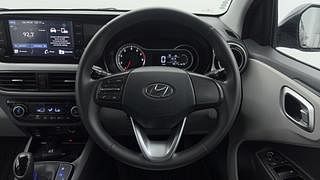 Used 2022 Hyundai Grand i10 Nios Asta AMT 1.2 Kappa VTVT Petrol Automatic interior STEERING VIEW