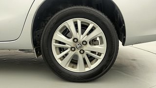 Used 2018 Toyota Yaris [2018-2021] VX CVT Petrol Automatic tyres LEFT REAR TYRE RIM VIEW
