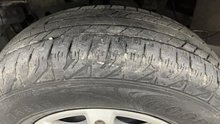 Used 2019 Mahindra Bolero [2011-2020] Power+ ZLX Diesel Manual tyres LEFT FRONT TYRE TREAD VIEW