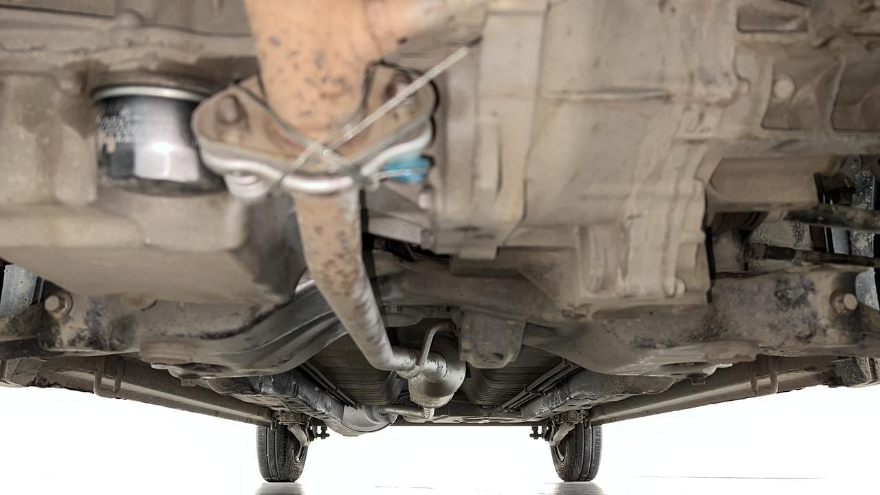 Used 2014 Maruti Suzuki Wagon R 1.0 [2013-2019] LXi CNG Petrol+cng Manual extra FRONT LEFT UNDERBODY VIEW