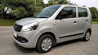 Used 2011 Maruti Suzuki Wagon R 1.0 [2013-2019] LXi CNG Cng Manual exterior LEFT FRONT CORNER VIEW