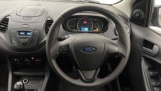 Used 2017 Ford Figo [2015-2019] Trend 1.2 Ti-VCT Petrol Manual interior STEERING VIEW