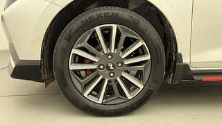 Used 2021 Hyundai i20 N Line N8 1.0 Turbo DCT Petrol Automatic tyres LEFT FRONT TYRE RIM VIEW