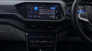 Used 2022 Volkswagen Taigun Topline 1.0 TSI AT Petrol Automatic interior MUSIC SYSTEM & AC CONTROL VIEW