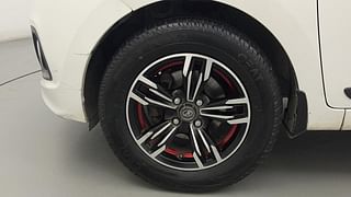 Used 2013 Hyundai Grand i10 [2013-2017] Asta 1.2 Kappa VTVT (O) Petrol Manual tyres LEFT FRONT TYRE RIM VIEW