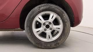 Used 2011 Hyundai i20 [2008-2012] Asta 1.2 ABS Petrol Manual tyres LEFT REAR TYRE RIM VIEW