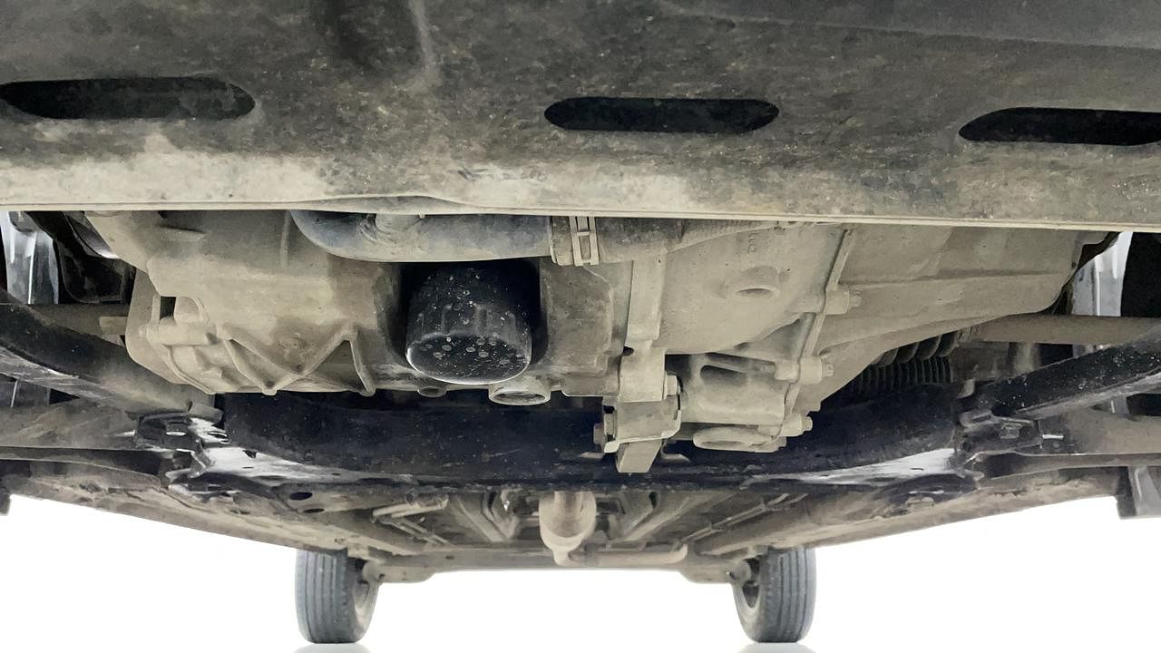 Used 2021 Renault Kiger RXZ AMT Petrol Automatic extra FRONT LEFT UNDERBODY VIEW