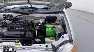 Used 2011 Maruti Suzuki Alto K10 [2010-2014] VXi Petrol Manual engine ENGINE LEFT SIDE HINGE & APRON VIEW
