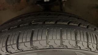Used 2015 Maruti Suzuki Alto K10 [2014-2019] VXi Petrol Manual tyres LEFT FRONT TYRE TREAD VIEW