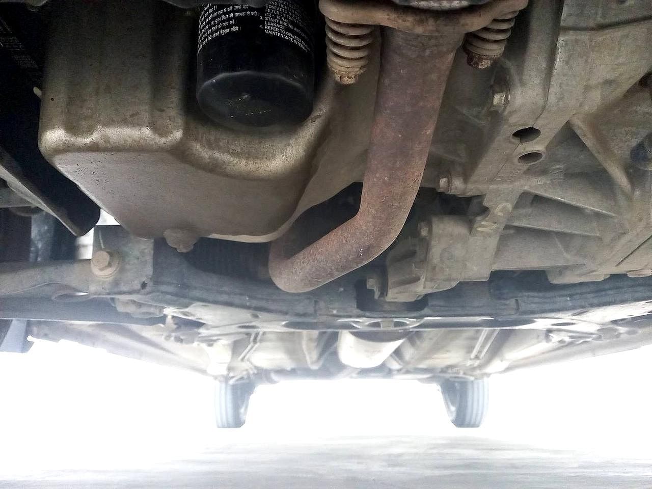 Used 2020 Maruti Suzuki S-Presso VXI+ Petrol Manual extra FRONT LEFT UNDERBODY VIEW