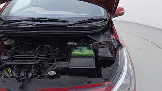 Used 2015 Hyundai Elite i20 [2014-2018] Sportz 1.2 Petrol Manual engine ENGINE LEFT SIDE HINGE & APRON VIEW