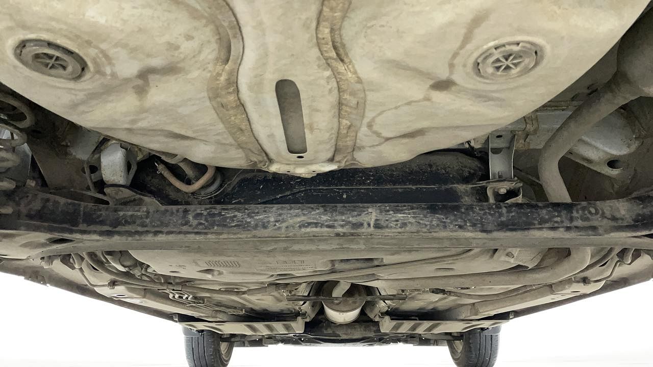 Used 2023 Maruti Suzuki Swift ZXI AMT Petrol Automatic extra REAR UNDERBODY VIEW (TAKEN FROM REAR)