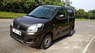 Used 2014 Maruti Suzuki Wagon R 1.0 [2010-2019] LXi Petrol Manual exterior LEFT FRONT CORNER VIEW