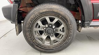 Used 2023 maruti-suzuki Jimny Alpha 1.5l Petrol AT Dual tone Petrol Automatic tyres RIGHT REAR TYRE RIM VIEW