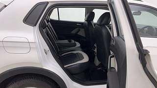 Used 2022 Volkswagen Taigun Highline 1.0 TSI MT Petrol Manual interior RIGHT SIDE REAR DOOR CABIN VIEW
