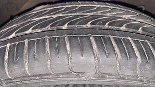 Used 2021 Hyundai Grand i10 Nios Asta 1.2 Kappa VTVT Petrol Manual tyres LEFT FRONT TYRE TREAD VIEW
