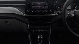 Used 2022 Skoda Kushaq Ambition 1.0L TSI AT Petrol Automatic interior MUSIC SYSTEM & AC CONTROL VIEW