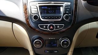 Used 2016 Hyundai Fluidic Verna 4S [2015-2017] 1.6 VTVT S (O) AT Petrol Automatic interior MUSIC SYSTEM & AC CONTROL VIEW