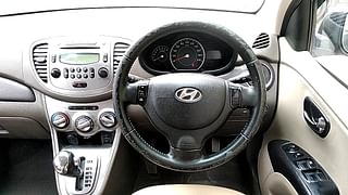 Used 2013 Hyundai i10 [2007-2010] Asta AT with Sunroof Petrol Petrol Automatic interior STEERING VIEW