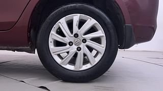 Used 2015 Maruti Suzuki Swift Dzire ZXI Petrol Manual tyres LEFT REAR TYRE RIM VIEW