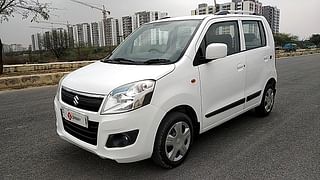 Used 2013 Maruti Suzuki Wagon R 1.0 [2010-2019] VXi Petrol Manual exterior LEFT FRONT CORNER VIEW