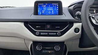 Used 2021 Tata Nexon XZA Plus AMT Petrol Petrol Automatic interior MUSIC SYSTEM & AC CONTROL VIEW