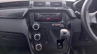 Used 2017 Mahindra KUV100 NXT K2+ 6 STR Petrol Manual interior MUSIC SYSTEM & AC CONTROL VIEW