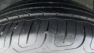 Used 2022 MG Motors Astor Sharp EX 1.5 MT Petrol Manual tyres LEFT FRONT TYRE TREAD VIEW